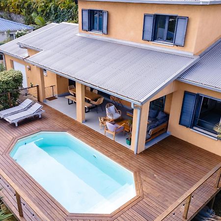 Villa Cactus Avec Piscine Et Vue Mer Ла-Салин-ле-Бен Экстерьер фото