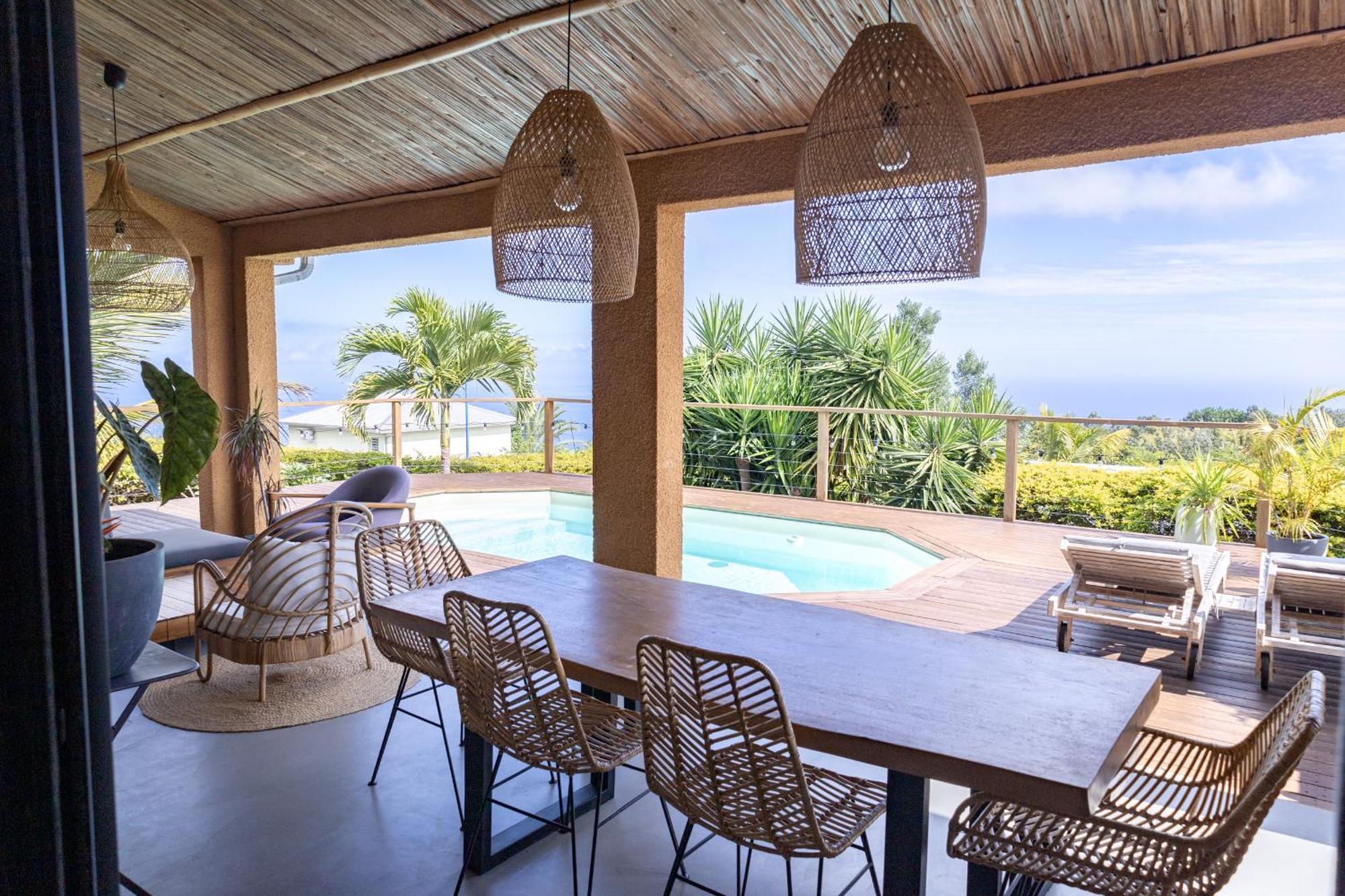 Villa Cactus Avec Piscine Et Vue Mer Ла-Салин-ле-Бен Экстерьер фото