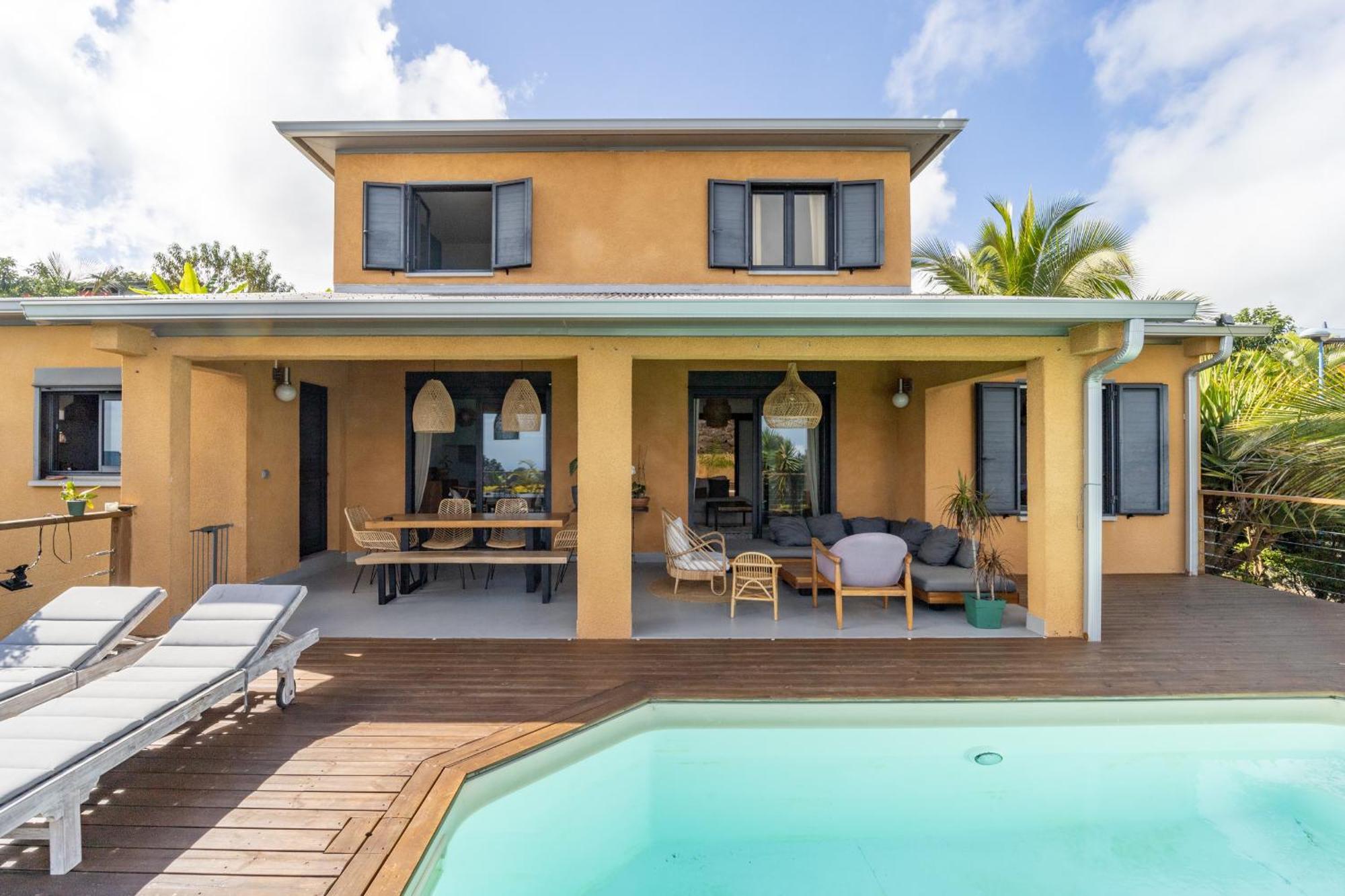 Villa Cactus Avec Piscine Et Vue Mer Ла-Салин-ле-Бен Экстерьер фото